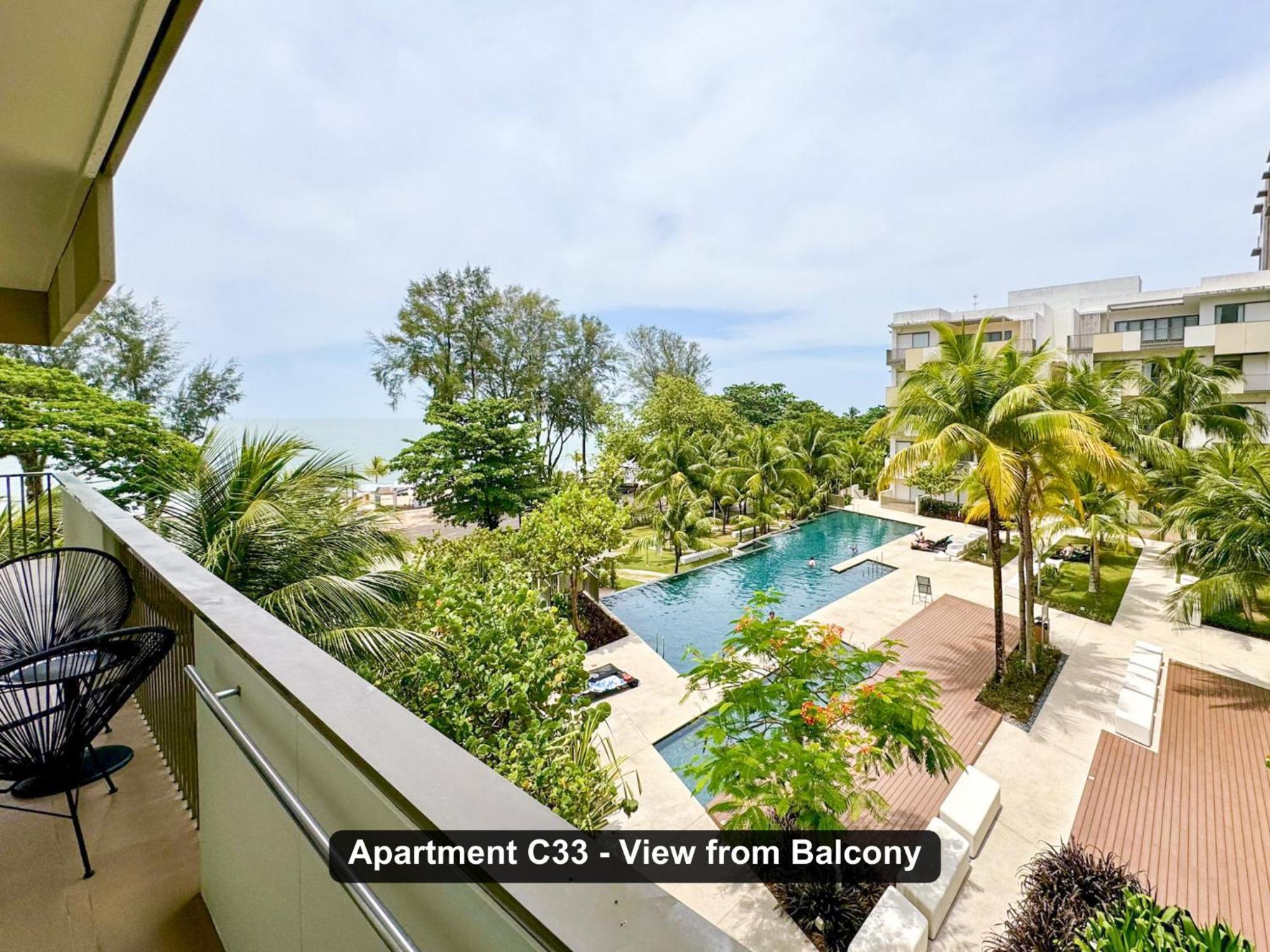 By The Sea- Pool And Sea View Apartment Batu Feringgi Exterior foto