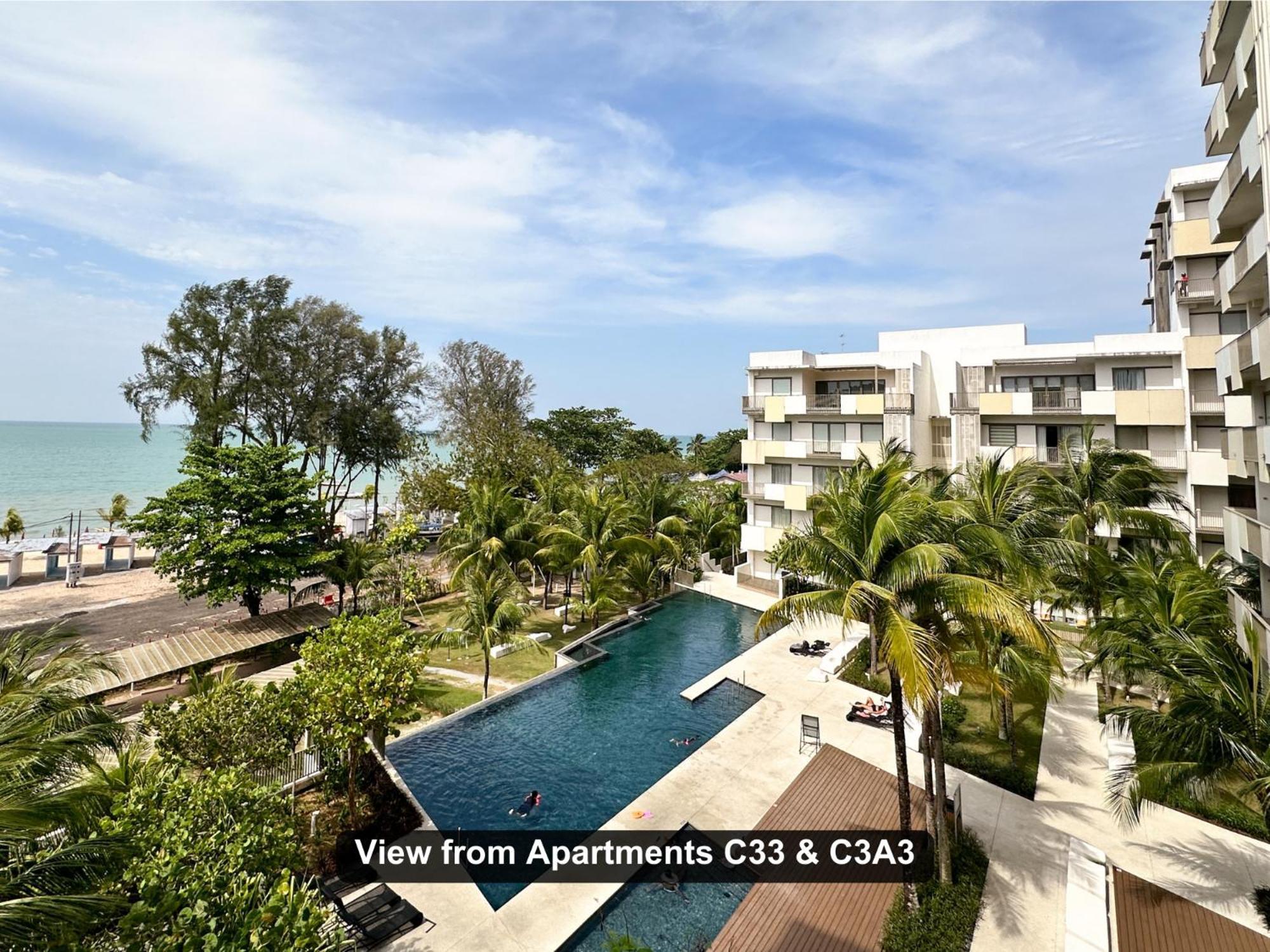 By The Sea- Pool And Sea View Apartment Batu Feringgi Exterior foto